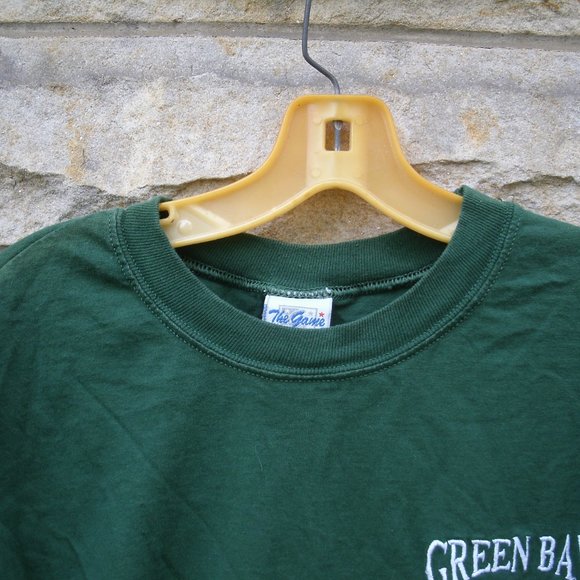 Green Bay Packers Football T-Shirt Size L - Picture 5 of 12